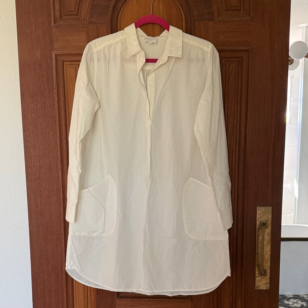 Sundays Cream Long Sleeve Blouse